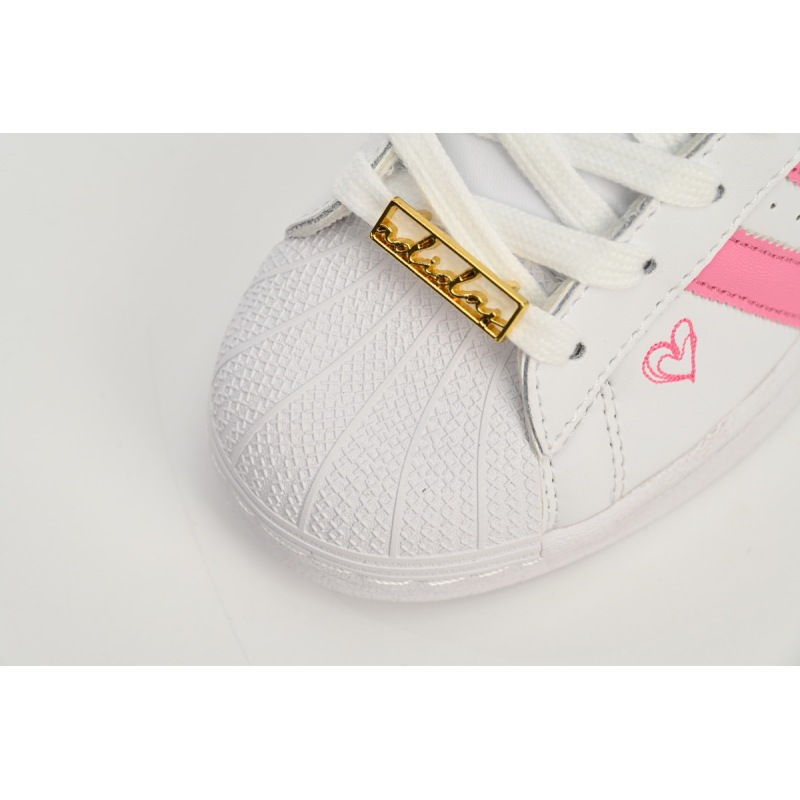 Adidas Superstar Shoes White New White Powder FU7444 