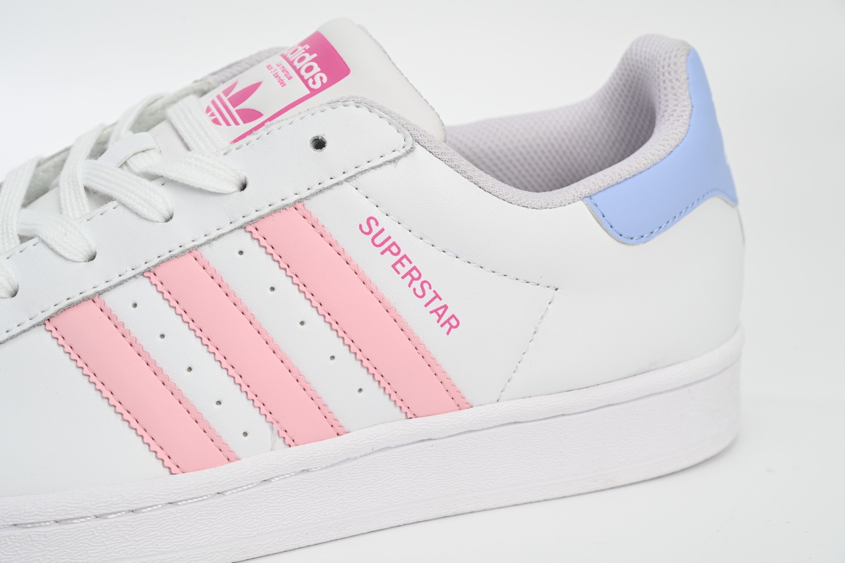 adidas Superstar Shoes White Black Gold Whiting HQ1906