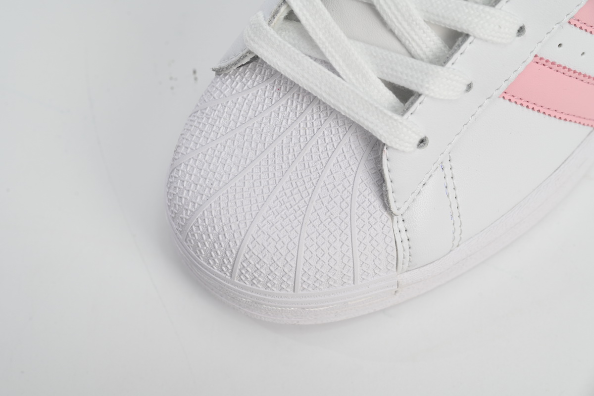 adidas Superstar Shoes White Black Gold Whiting HQ1906