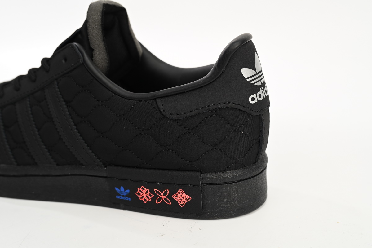 adidas Superstar Shoes White Black Year of the Tiger Black GX8826