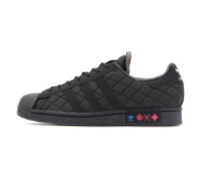 adidas Superstar Shoes White Black Year of the Tiger Black GX8826