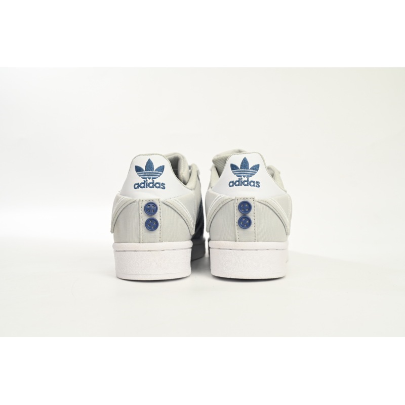  Adidas Superstar Shoes White New Cherry Denim Blue IG3005