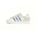  Adidas Superstar Shoes White New Cherry Denim Blue IG3005