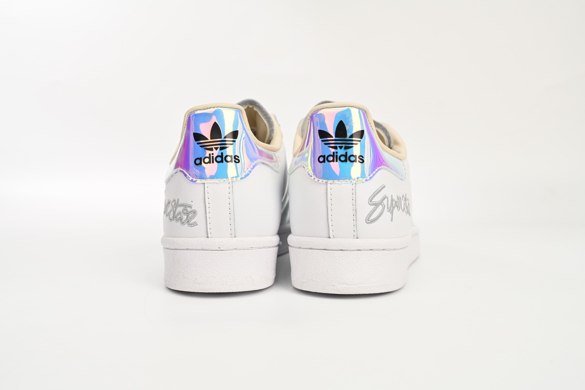 adidas Superstar Shoes White White Laser EF3642