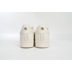 adidas Superstar Shoes White Black Gold White Rainbow  ID7493 