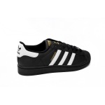 adidas Superstar Shoes White Black Gold Black Gold Label EG4959 