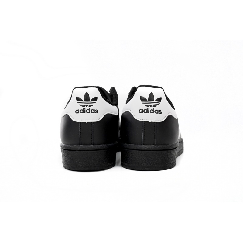 adidas Superstar Shoes White Black Gold Black Gold Label EG4959 