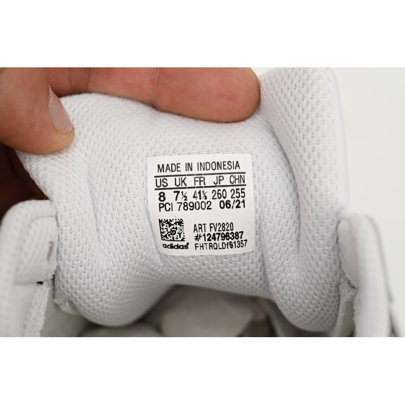 Adidas Superstar Shoes White Black Black Bright White FV2820 