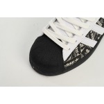 Adidas Superstar Shoes White Black Black Bright White FV2820 