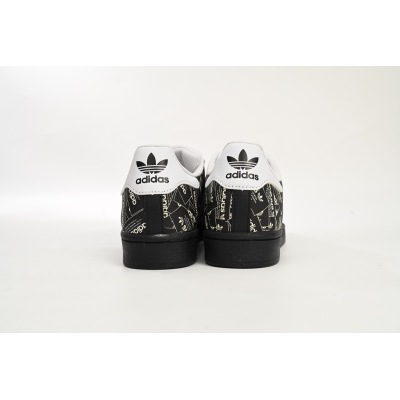 Adidas Superstar Shoes White Black Black Bright White FV2820  02