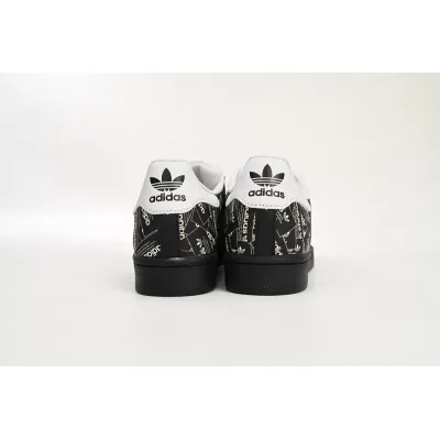 Adidas Superstar Shoes White Black Black Bright White FV2820  02