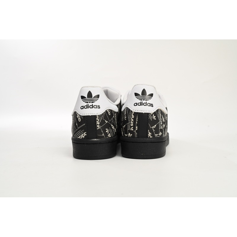Adidas Superstar Shoes White Black Black Bright White FV2820 