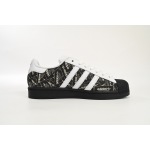 Adidas Superstar Shoes White Black Black Bright White FV2820 