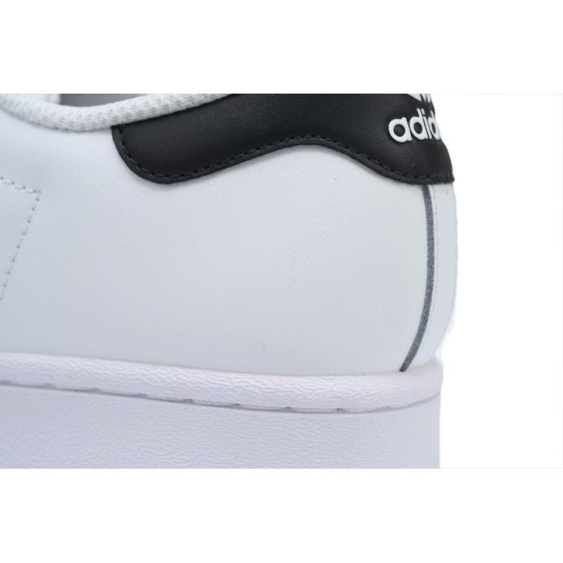 adidas Superstar Shoes White Black Gold EG4958 