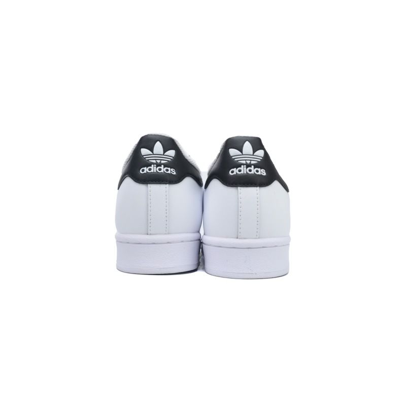 adidas Superstar Shoes White Black Gold EG4958 