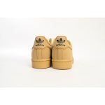 adidas Superstar Shoes White Black Wheat Yellow GZ4831 