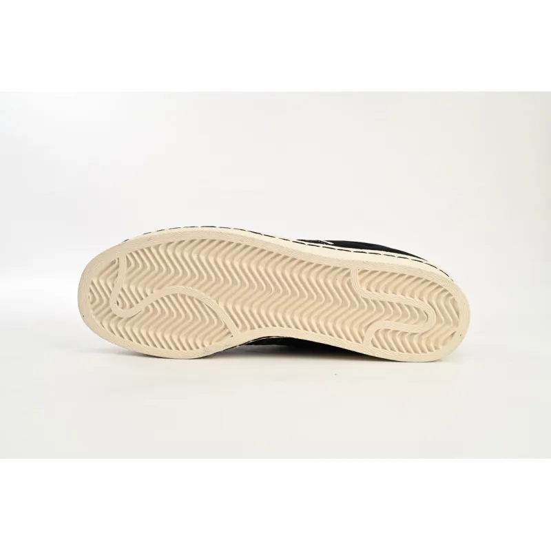 adidas Superstar Shoes White Black Co Branded Black And White GX1400 