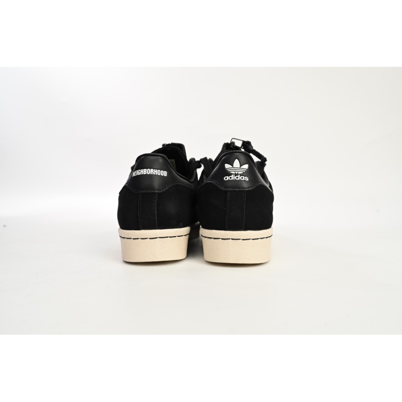 adidas Superstar Shoes White Black Co Branded Black And White GX1400 