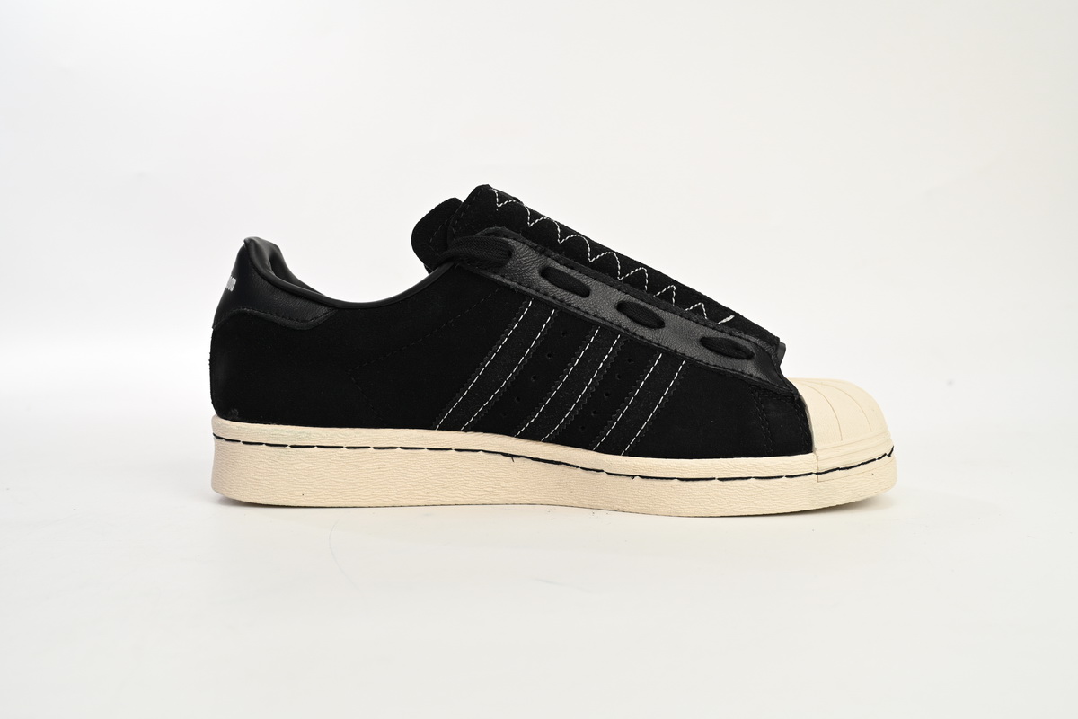 adidas Superstar Shoes White Black Co Branded Black And White GX1400