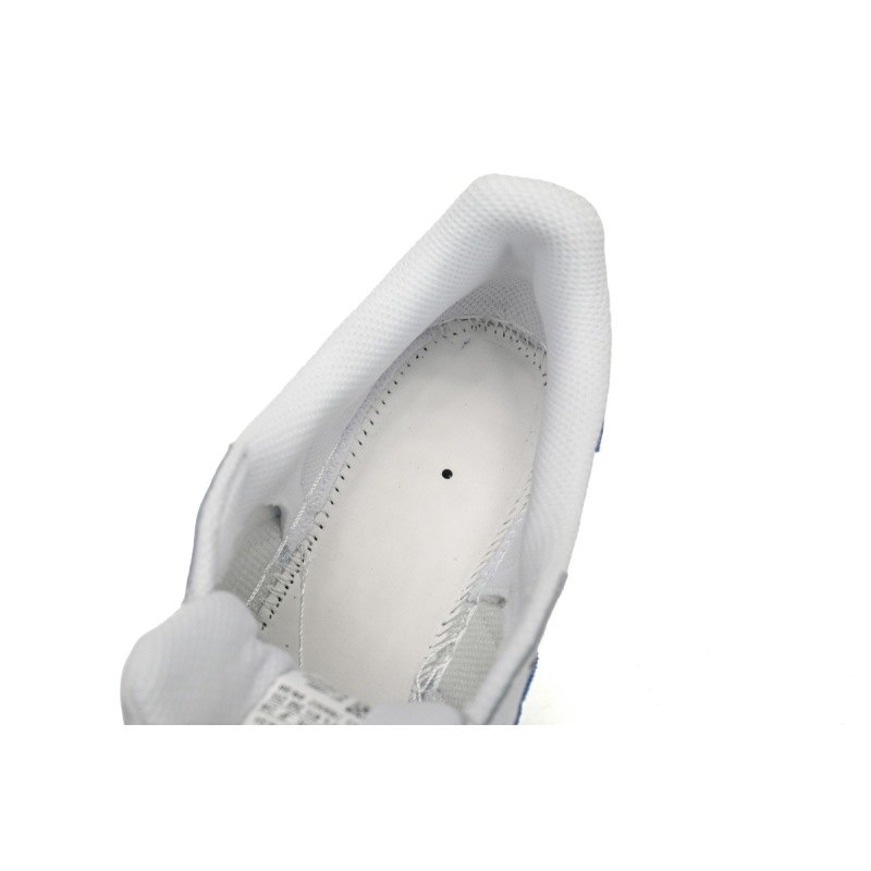 Adidas Superstar Shoes White Black Light Blue and White H68093 