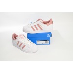  adidas Superstar Shoes White New Pink White GY5987