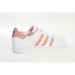  adidas Superstar Shoes White New Pink White GY5987