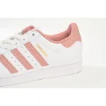  adidas Superstar Shoes White New Pink White GY5987