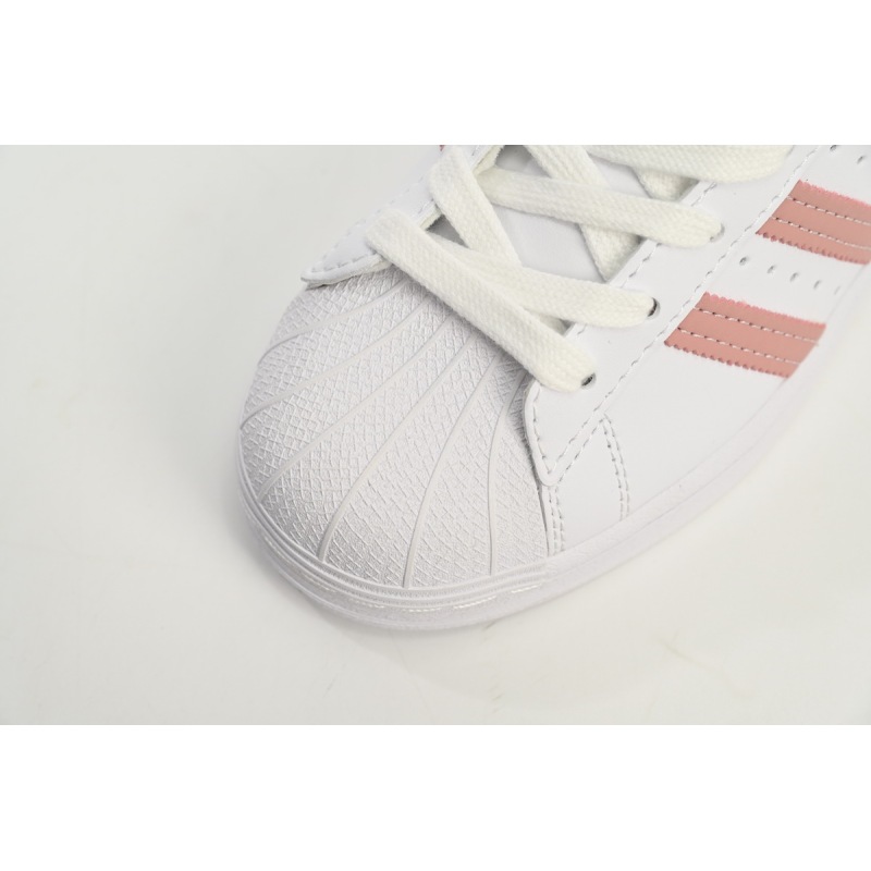  adidas Superstar Shoes White New Pink White GY5987