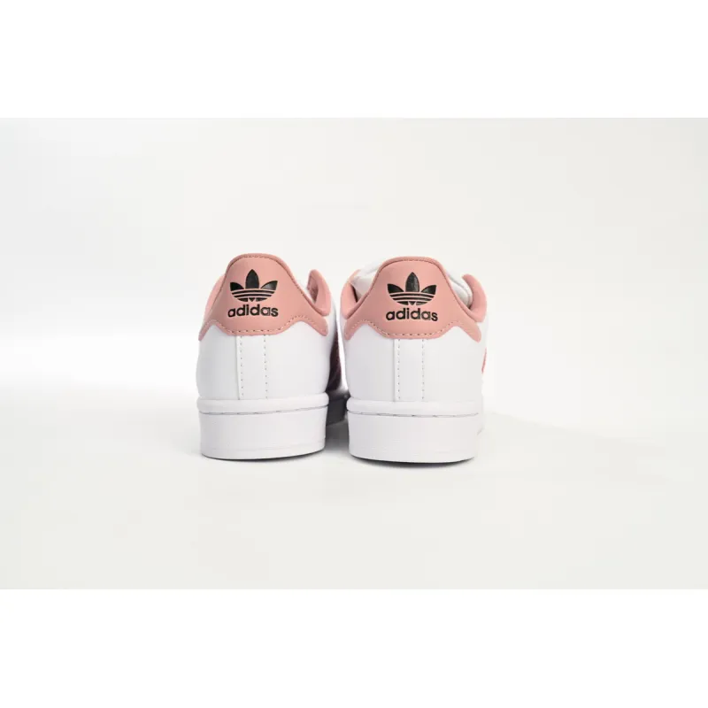  adidas Superstar Shoes White New Pink White GY5987