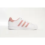  adidas Superstar Shoes White New Pink White GY5987