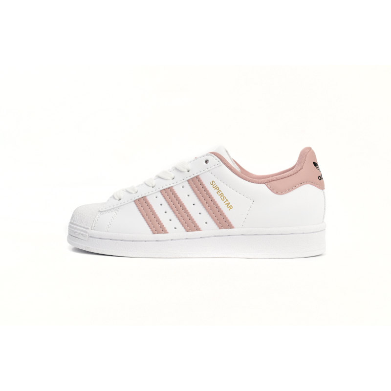  adidas Superstar Shoes White New Pink White GY5987