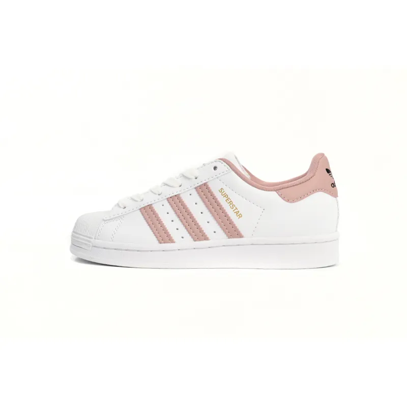  adidas Superstar Shoes White New Pink White GY5987