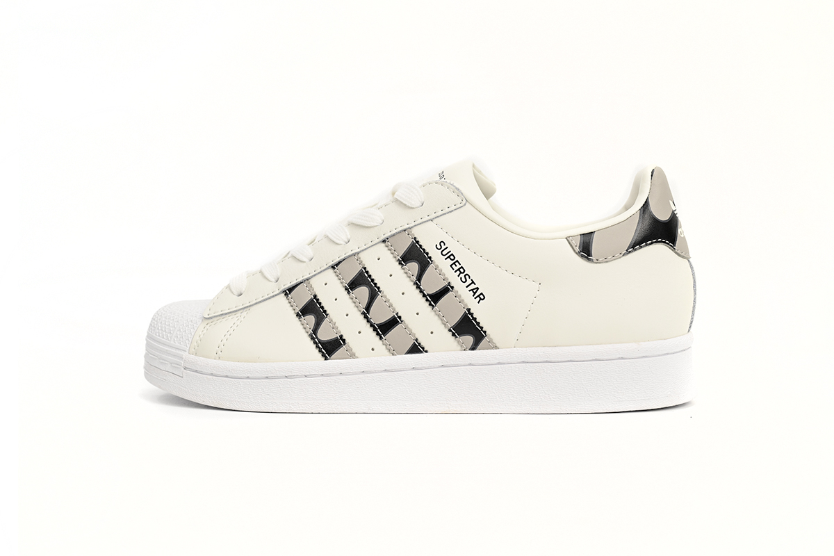 adidas Superstar Shoes White Co Branded Black And White HP9779