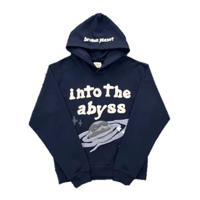 Broken Planet Hoodie Blue 01