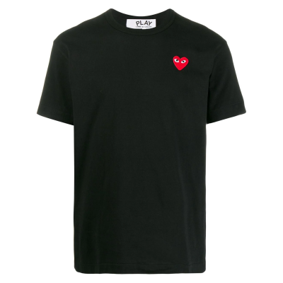 COMME Des GARÇONS PLAY Black Heart T-Shirt 01