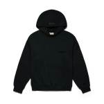 Fear of God Essentials Pullover Chest Logo Hoodie Stretch Limo/Black FW22