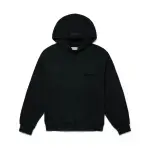 Fear of God Essentials Pullover Chest Logo Hoodie Stretch Limo/Black FW22