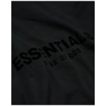 Fear of God Essentials Pullover Chest Logo Hoodie Stretch Limo/Black FW22