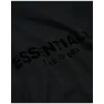 Fear of God Essentials Pullover Chest Logo Hoodie Stretch Limo/Black FW22