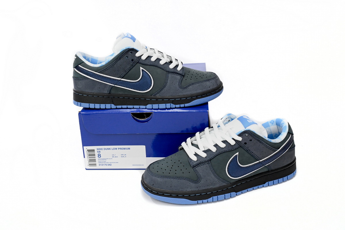 LJR Batch Nike SB Dunk Low Concepts Blue Lobster 313170-342
