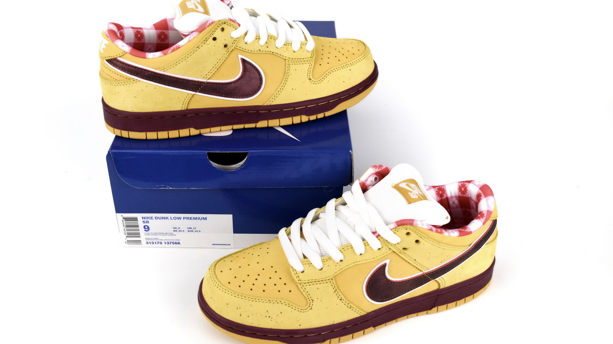 PK God Batch Nike SB Dunk Low Yellow Lobster 313170-137566