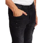 Purple Brand  Over Spray Slim-Fit Jeans P002