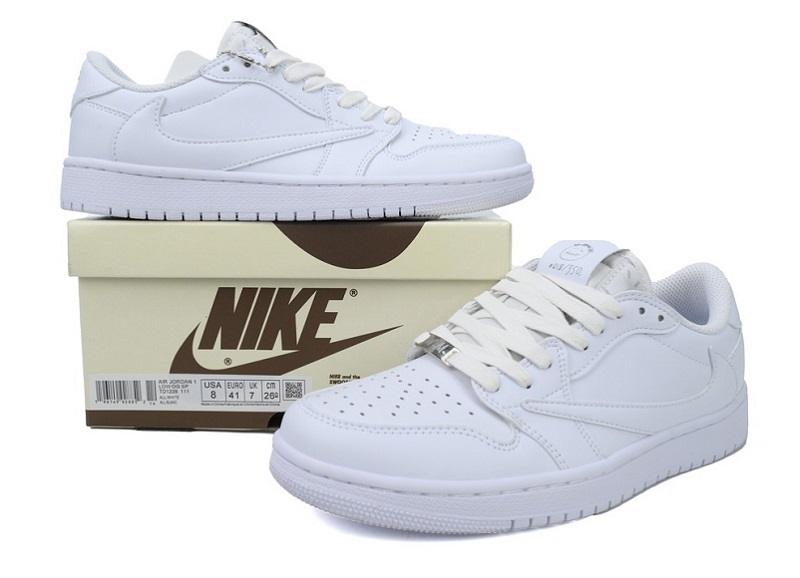 Air Jordan 1 Retro Low OG SP Travis Scott Michael Rubin White Party (Friends and Family)