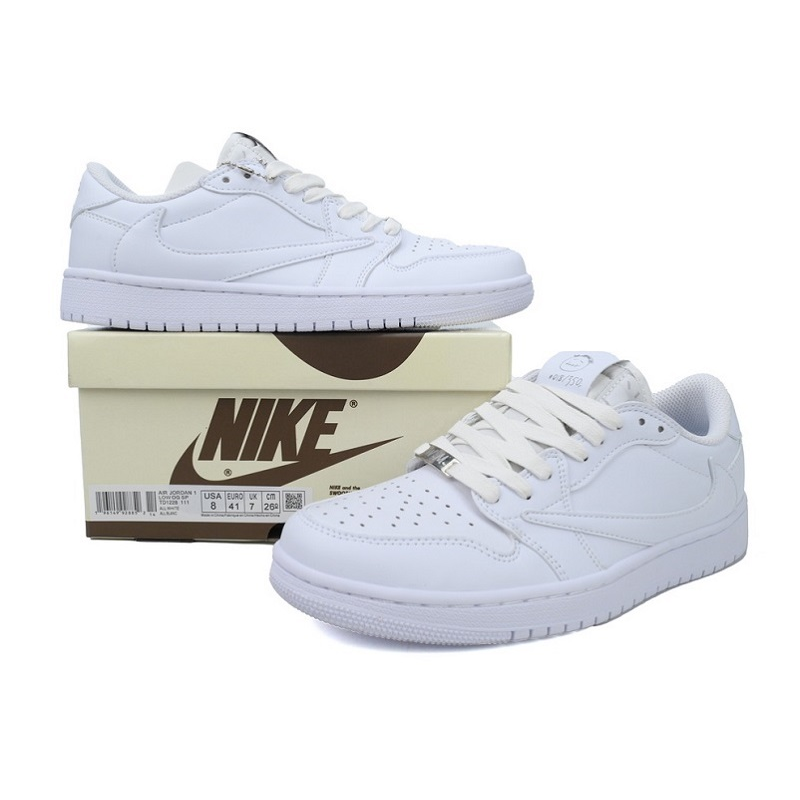 Air Jordan 1 Retro Low OG SP Travis Scott Michael Rubin White Party (Friends and Family)
