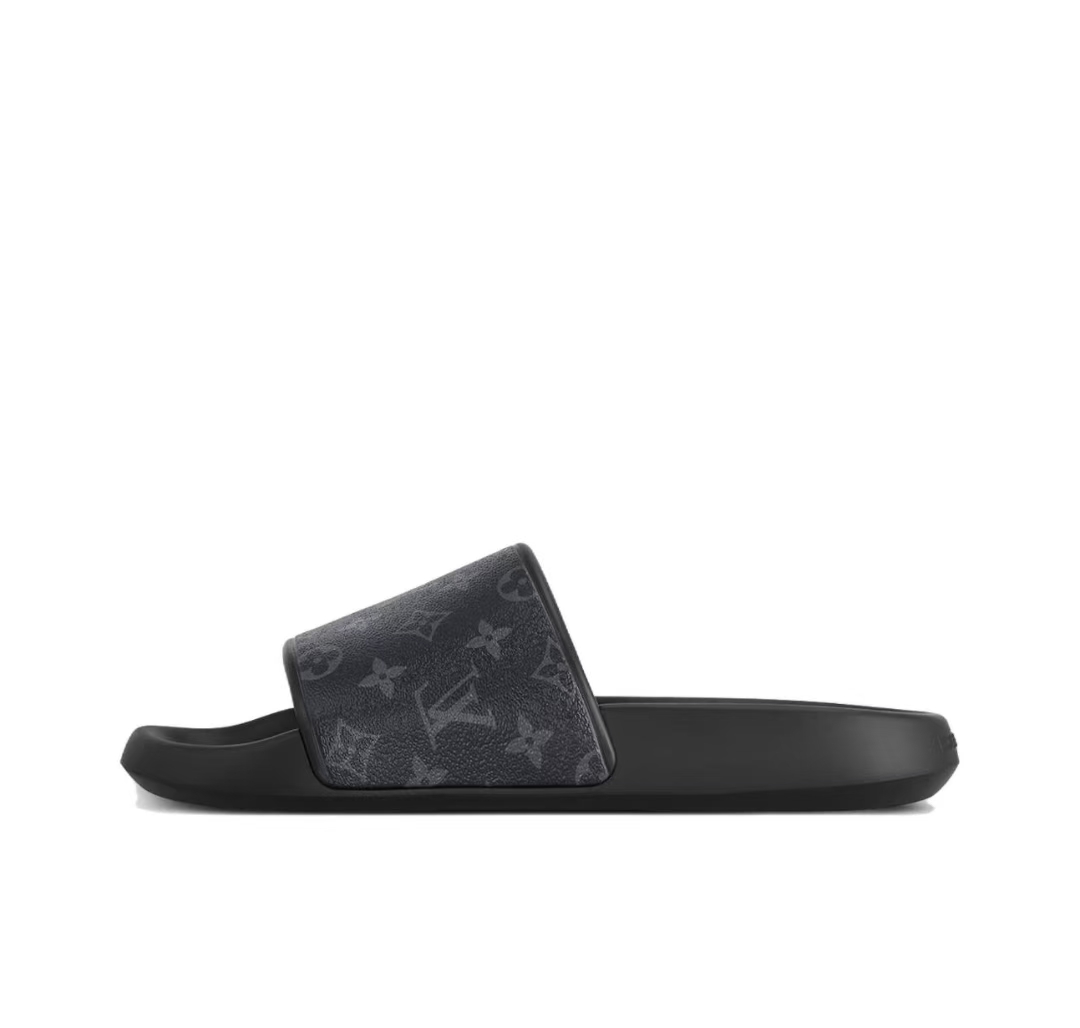 PK God Batch Louis Vuitton Waterfront Mule 'Black Monogram'