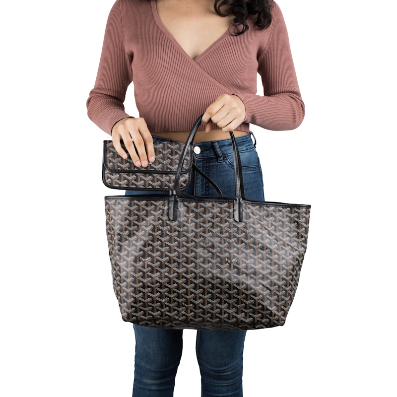 Goyard Saint Louis Tote PM Black