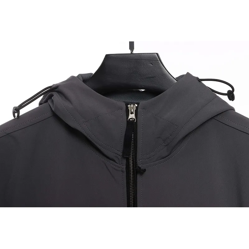 Stone Island Zipper Pocket Sleeve Shirt Jacket Grey