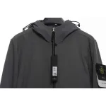 Stone Island Zipper Pocket Sleeve Shirt Jacket Grey