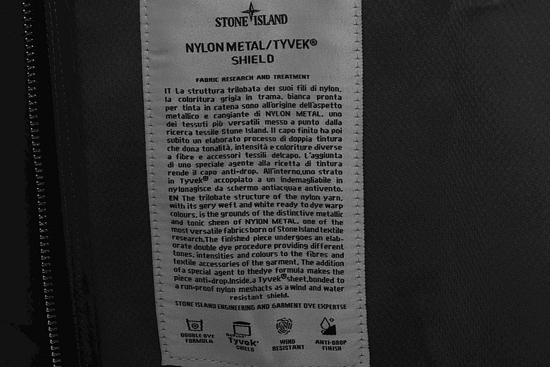 Stone Island Zipper Pocket Sleeve Shirt Jacket Grey