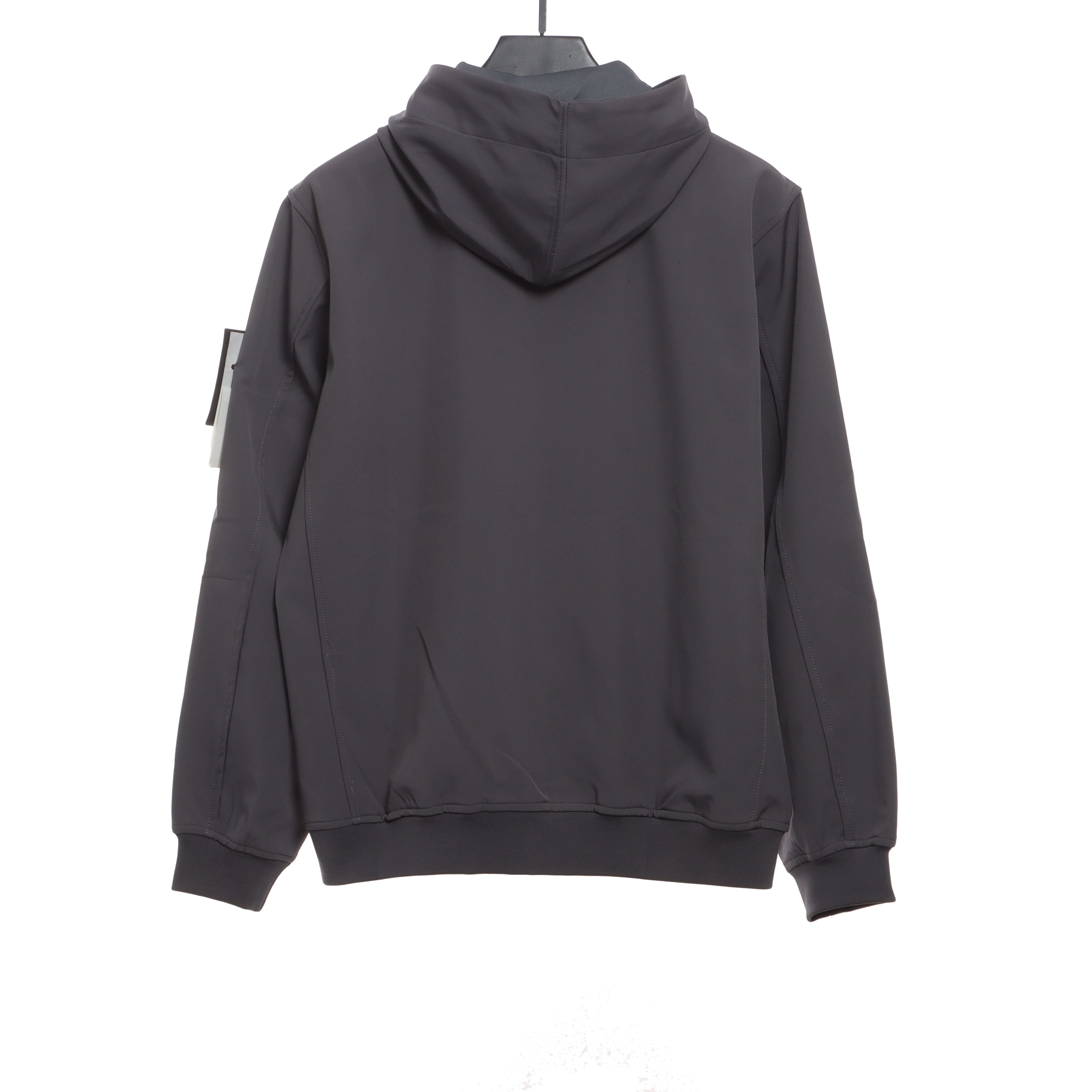 Stone Island Zipper Pocket Sleeve Shirt Jacket Grey